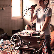 Aufnahmesession im Proberaum