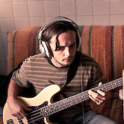 Aufnahmesession im Proberaum